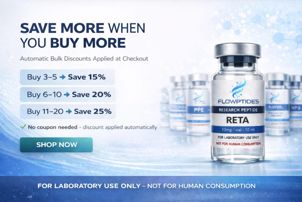 flowptides discount offer and reta vial